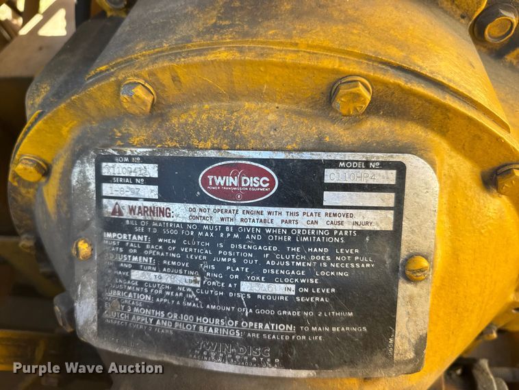 image for item FB7189 Fair Manufacturing wheel loader snow blower