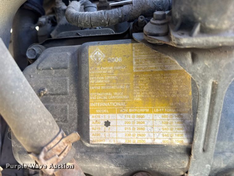 image for item FB7191 2006 Ford F650 Super Duty dump truck