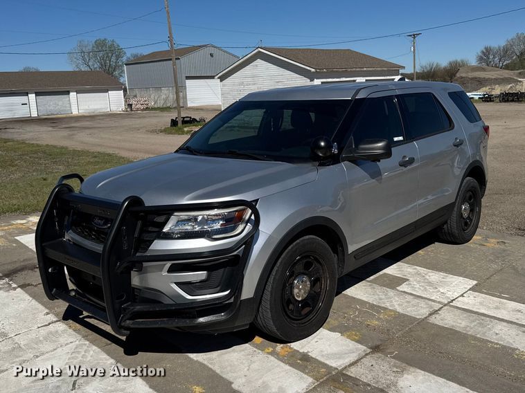 image for item FB7192 2018 Ford Explorer Police Interceptor SUV
