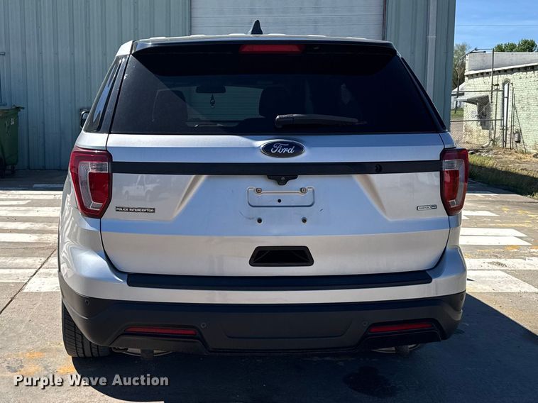 image for item FB7192 2018 Ford Explorer Police Interceptor SUV