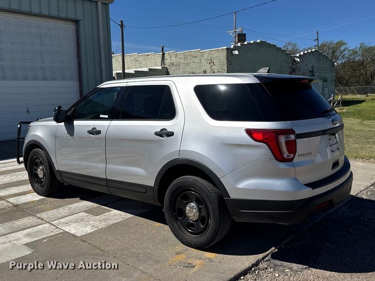 image for item FB7192 2018 Ford Explorer Police Interceptor SUV