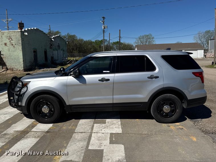 image for item FB7192 2018 Ford Explorer Police Interceptor SUV