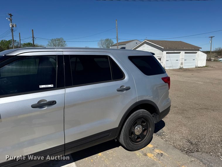 image for item FB7192 2018 Ford Explorer Police Interceptor SUV