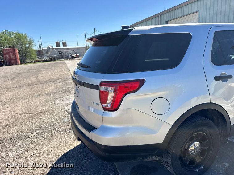 image for item FB7192 2018 Ford Explorer Police Interceptor SUV