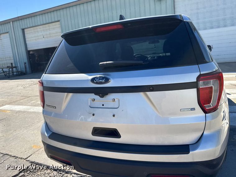 image for item FB7192 2018 Ford Explorer Police Interceptor SUV