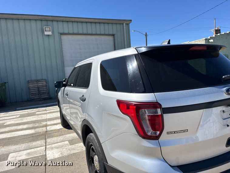 image for item FB7192 2018 Ford Explorer Police Interceptor SUV