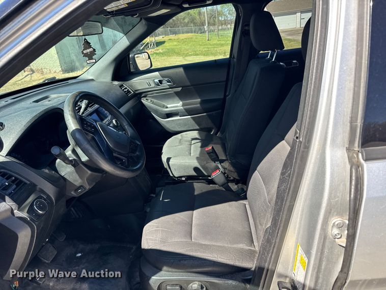 image for item FB7192 2018 Ford Explorer Police Interceptor SUV