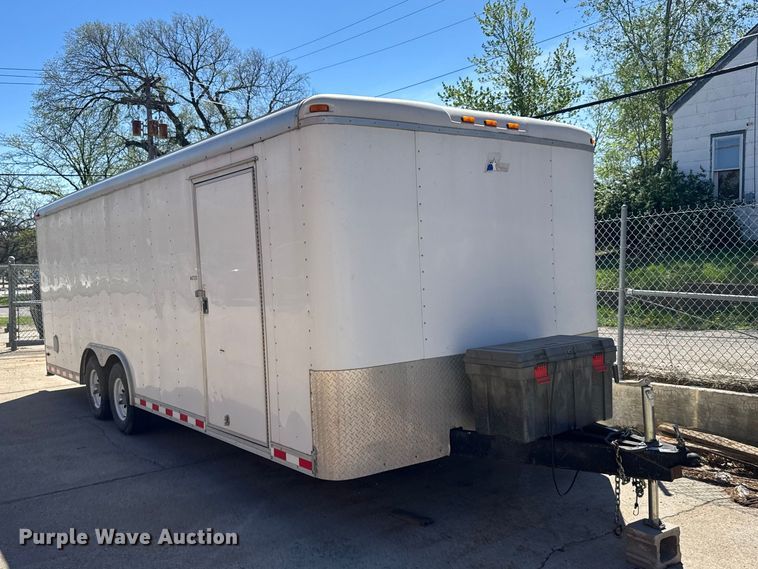 image for item FB7193 2007 Pace American CS8522TA3 enclosed cargo trailer