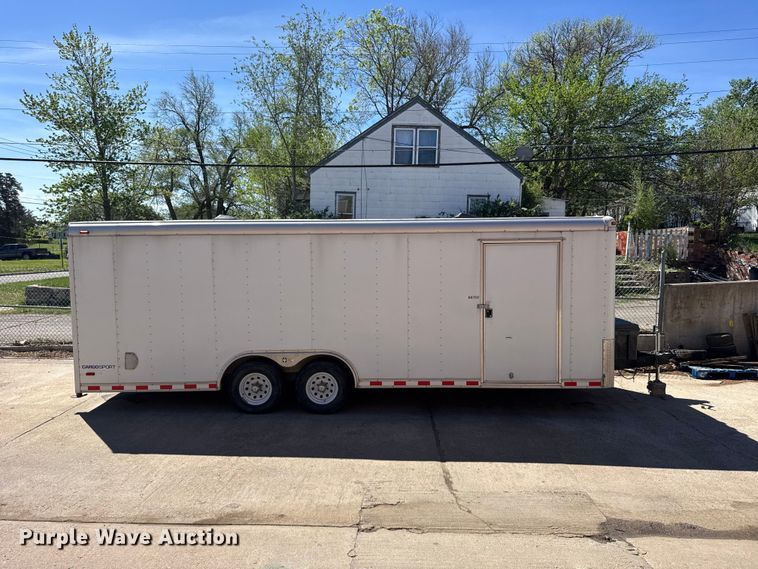 image for item FB7193 2007 Pace American CS8522TA3 enclosed cargo trailer