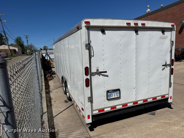 image for item FB7193 2007 Pace American CS8522TA3 enclosed cargo trailer
