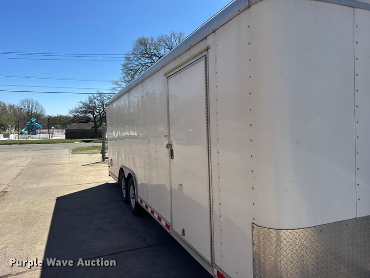 image for item FB7193 2007 Pace American CS8522TA3 enclosed cargo trailer