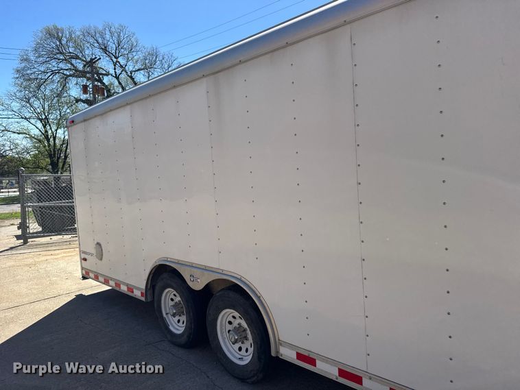 image for item FB7193 2007 Pace American CS8522TA3 enclosed cargo trailer