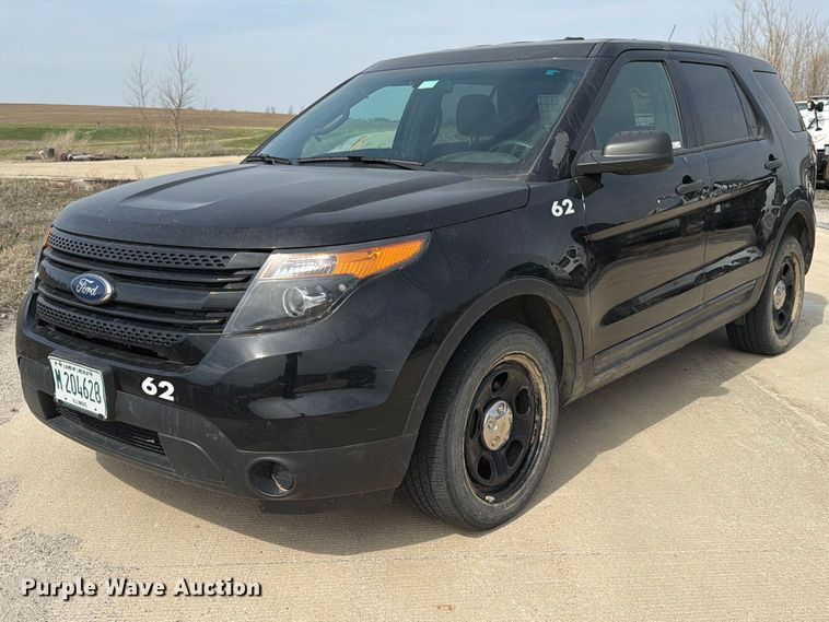 image for item FB8037 2015 Ford Explorer Police Interceptor SUV
