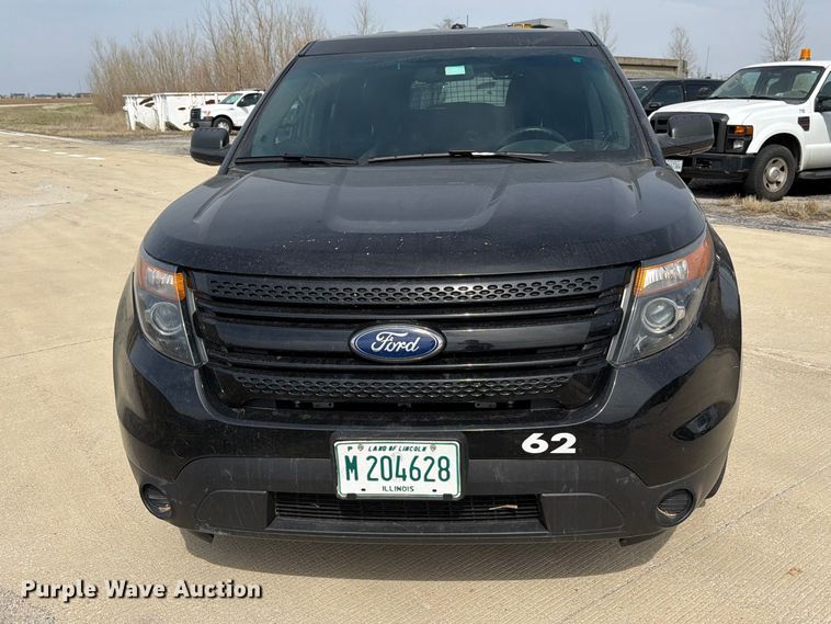 image for item FB8037 2015 Ford Explorer Police Interceptor SUV