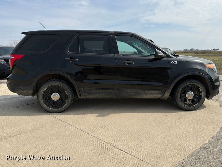 image for item FB8037 2015 Ford Explorer Police Interceptor SUV