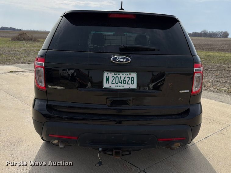 image for item FB8037 2015 Ford Explorer Police Interceptor SUV