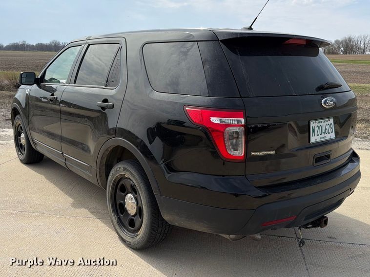 image for item FB8037 2015 Ford Explorer Police Interceptor SUV