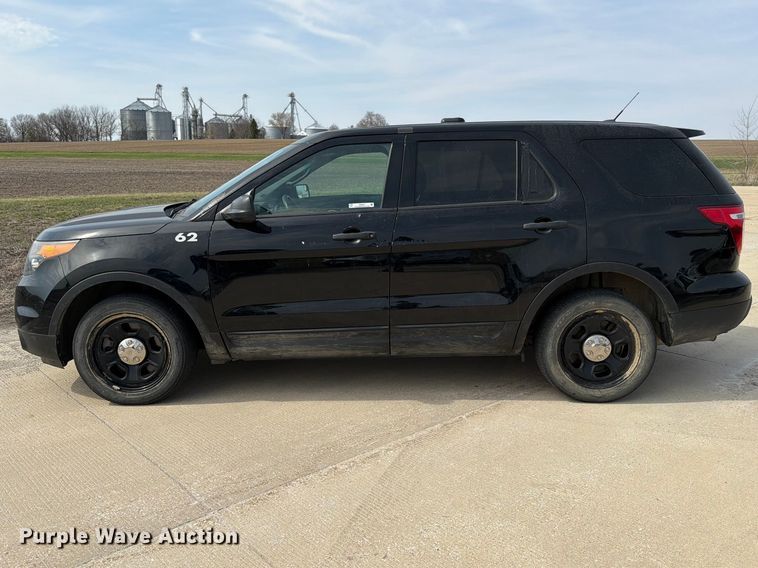 image for item FB8037 2015 Ford Explorer Police Interceptor SUV