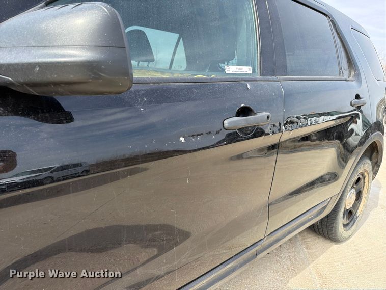 image for item FB8037 2015 Ford Explorer Police Interceptor SUV