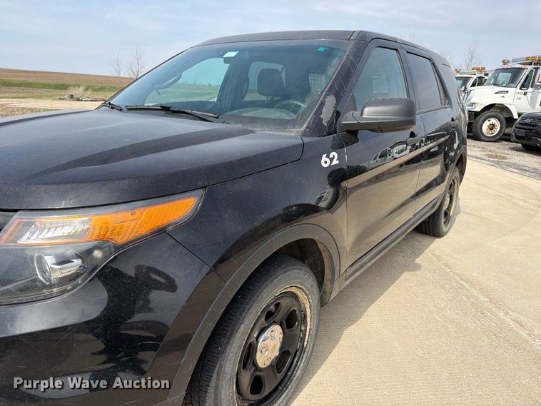 image for item FB8037 2015 Ford Explorer Police Interceptor SUV