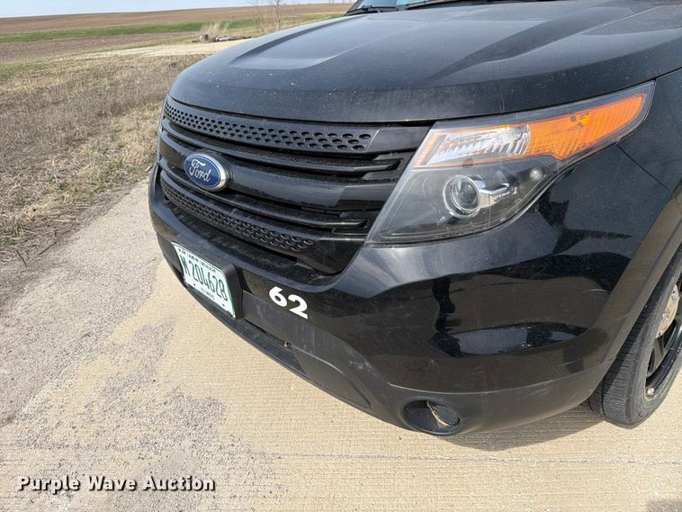 image for item FB8037 2015 Ford Explorer Police Interceptor SUV
