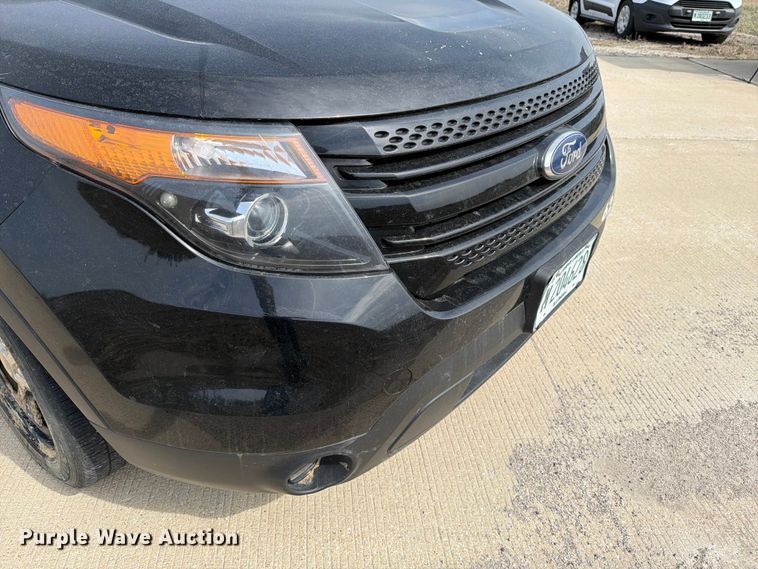 image for item FB8037 2015 Ford Explorer Police Interceptor SUV