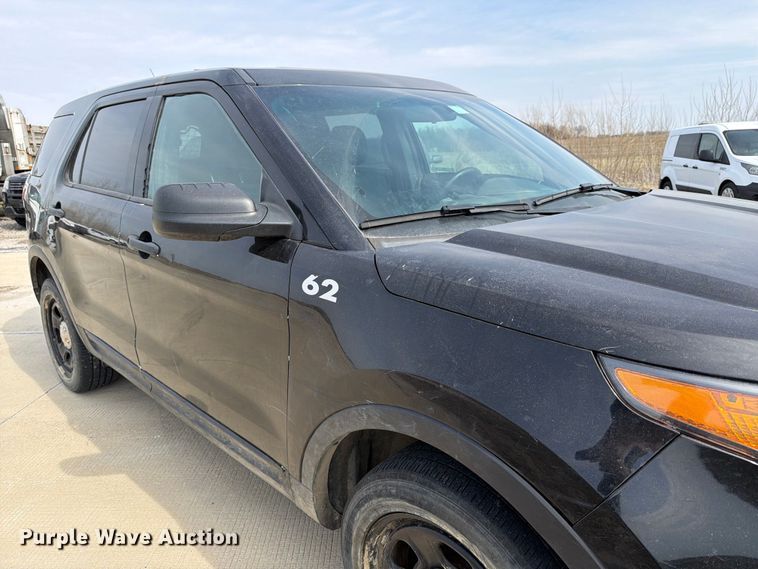 image for item FB8037 2015 Ford Explorer Police Interceptor SUV