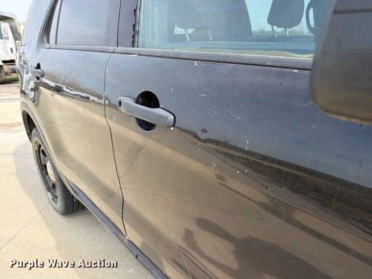 image for item FB8037 2015 Ford Explorer Police Interceptor SUV