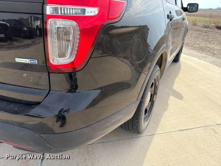 image for item FB8037 2015 Ford Explorer Police Interceptor SUV