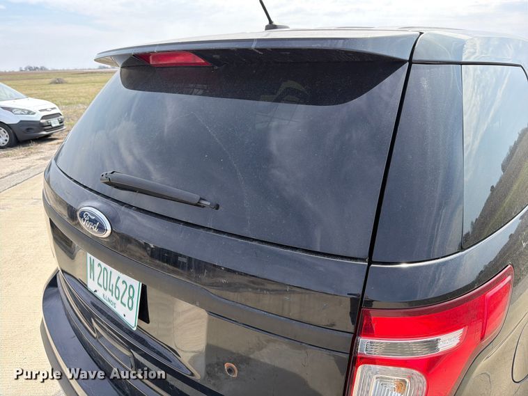 image for item FB8037 2015 Ford Explorer Police Interceptor SUV