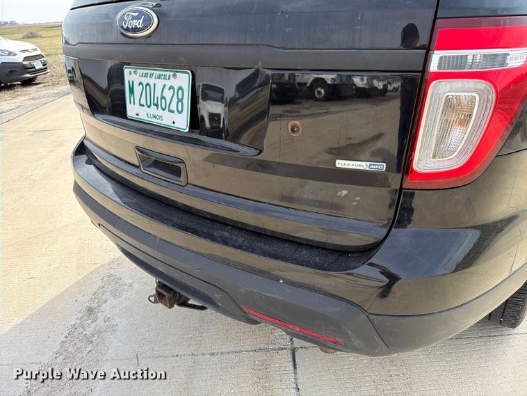 image for item FB8037 2015 Ford Explorer Police Interceptor SUV