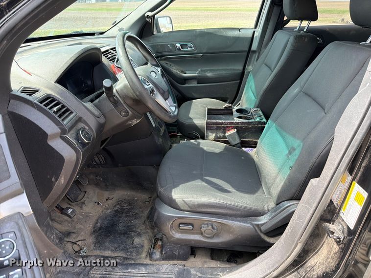 image for item FB8037 2015 Ford Explorer Police Interceptor SUV