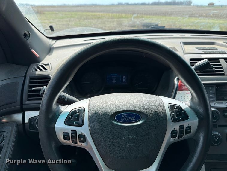 image for item FB8037 2015 Ford Explorer Police Interceptor SUV