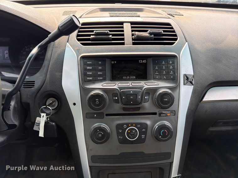 image for item FB8037 2015 Ford Explorer Police Interceptor SUV