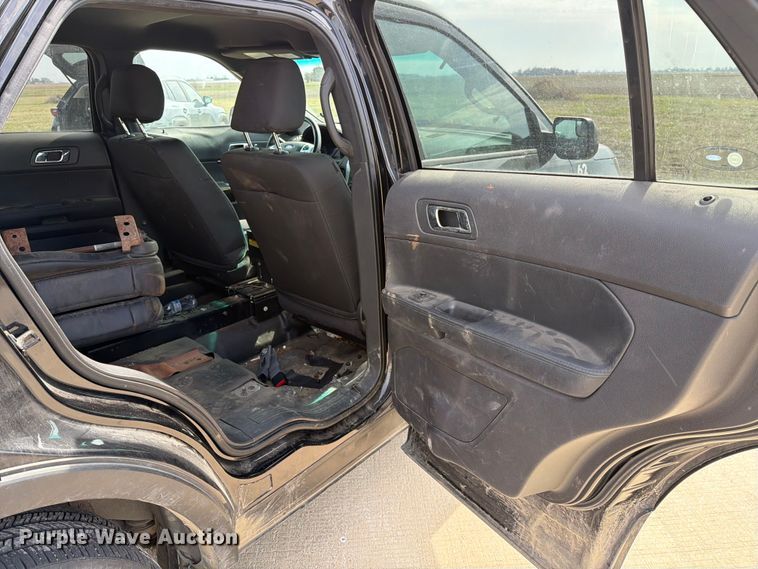 image for item FB8037 2015 Ford Explorer Police Interceptor SUV