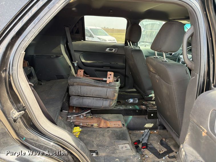 image for item FB8037 2015 Ford Explorer Police Interceptor SUV