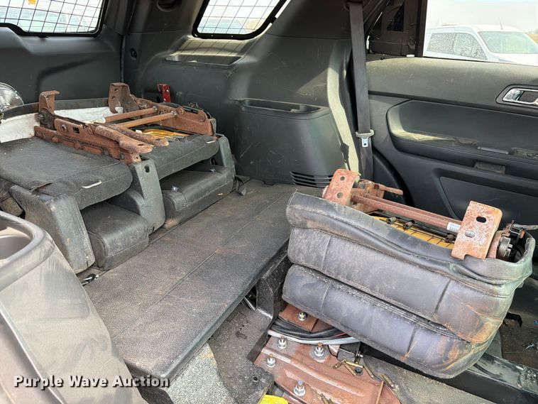 image for item FB8037 2015 Ford Explorer Police Interceptor SUV