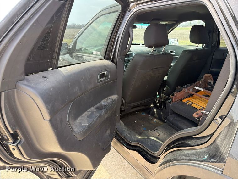 image for item FB8037 2015 Ford Explorer Police Interceptor SUV