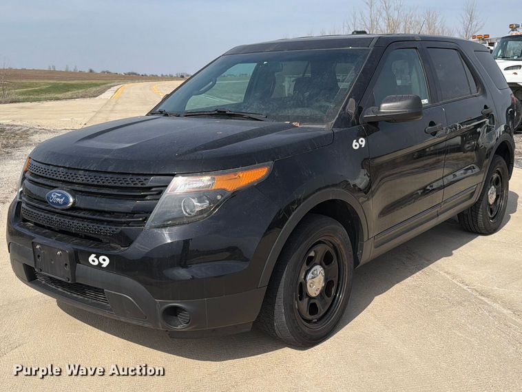 image for item FB8038 2015 Ford Explorer Police Interceptor SUV