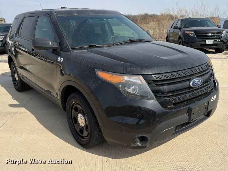 image for item FB8038 2015 Ford Explorer Police Interceptor SUV
