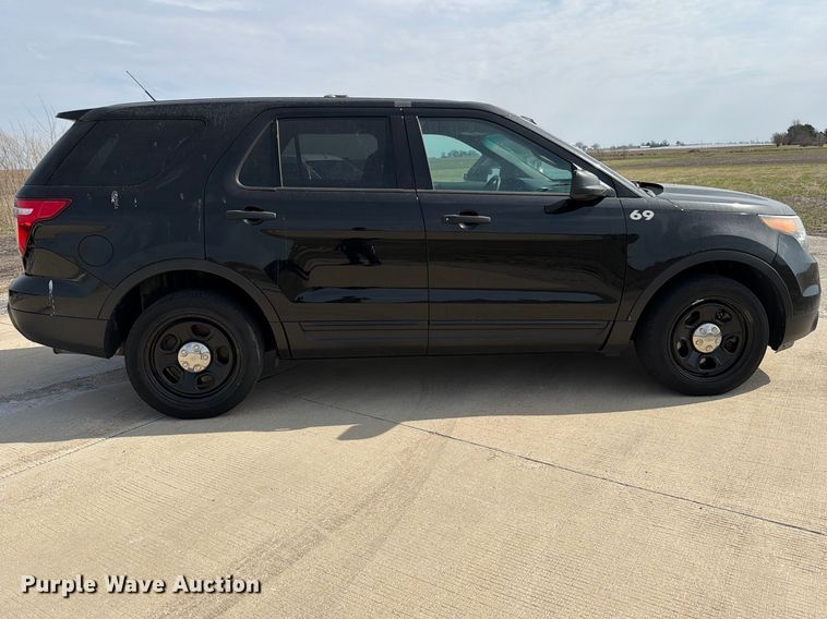 image for item FB8038 2015 Ford Explorer Police Interceptor SUV
