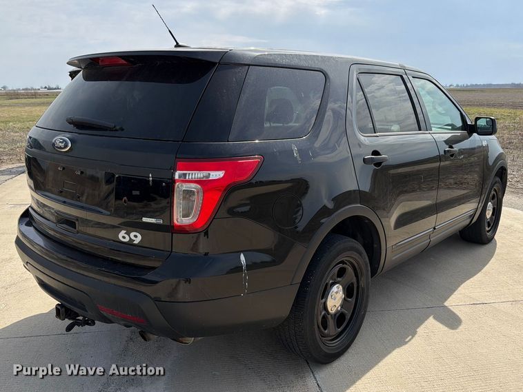 image for item FB8038 2015 Ford Explorer Police Interceptor SUV
