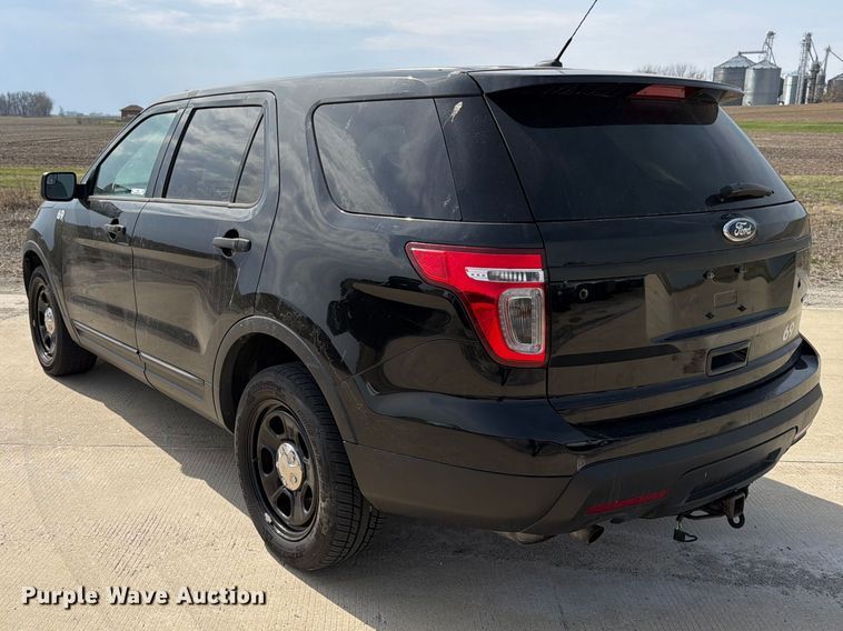 image for item FB8038 2015 Ford Explorer Police Interceptor SUV