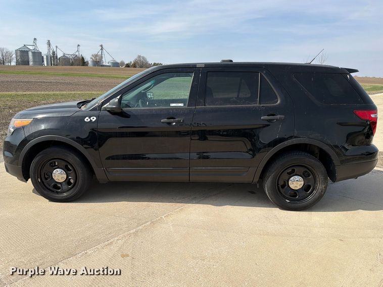 image for item FB8038 2015 Ford Explorer Police Interceptor SUV