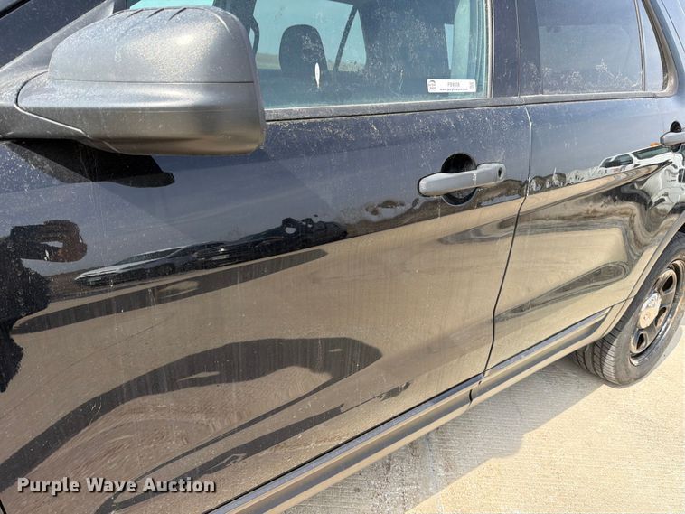 image for item FB8038 2015 Ford Explorer Police Interceptor SUV