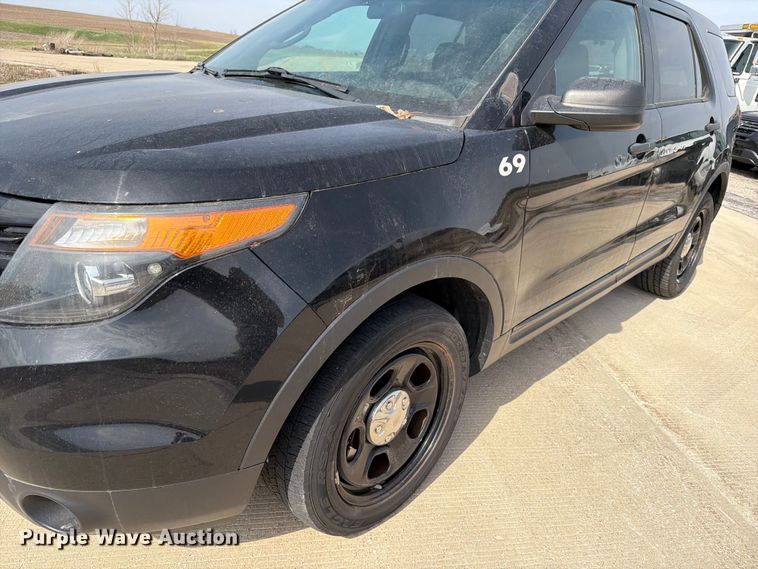 image for item FB8038 2015 Ford Explorer Police Interceptor SUV