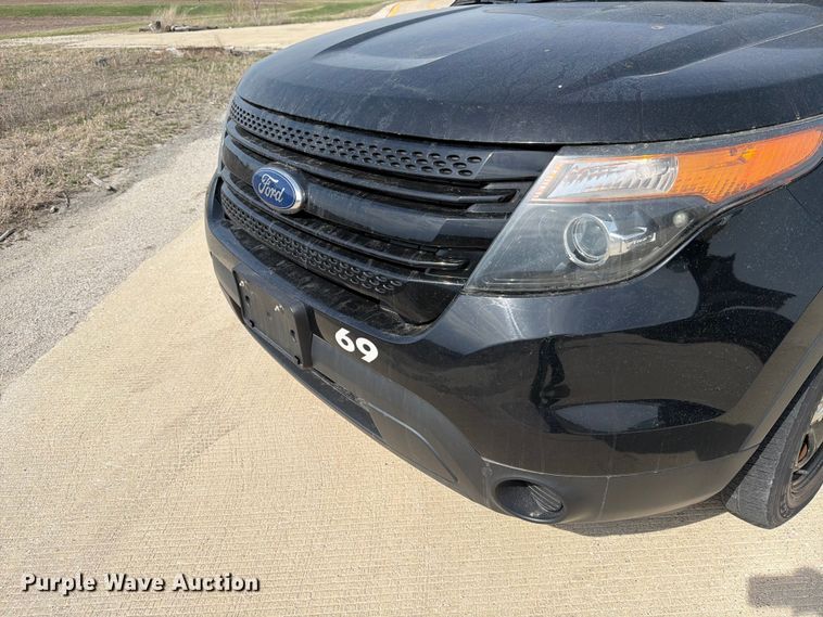 image for item FB8038 2015 Ford Explorer Police Interceptor SUV