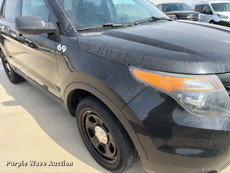image for item FB8038 2015 Ford Explorer Police Interceptor SUV