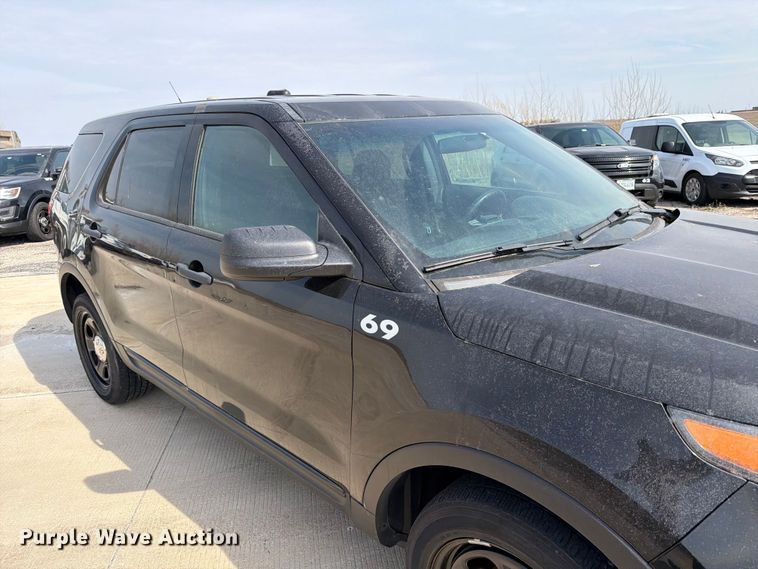 image for item FB8038 2015 Ford Explorer Police Interceptor SUV