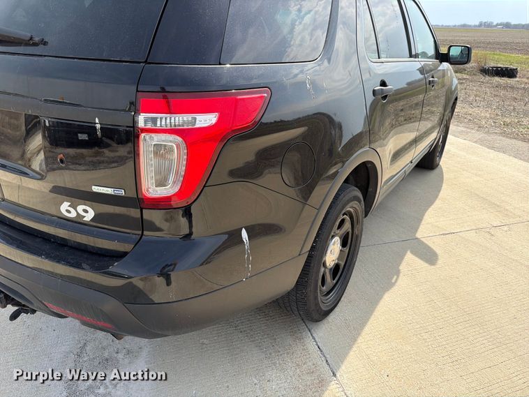image for item FB8038 2015 Ford Explorer Police Interceptor SUV